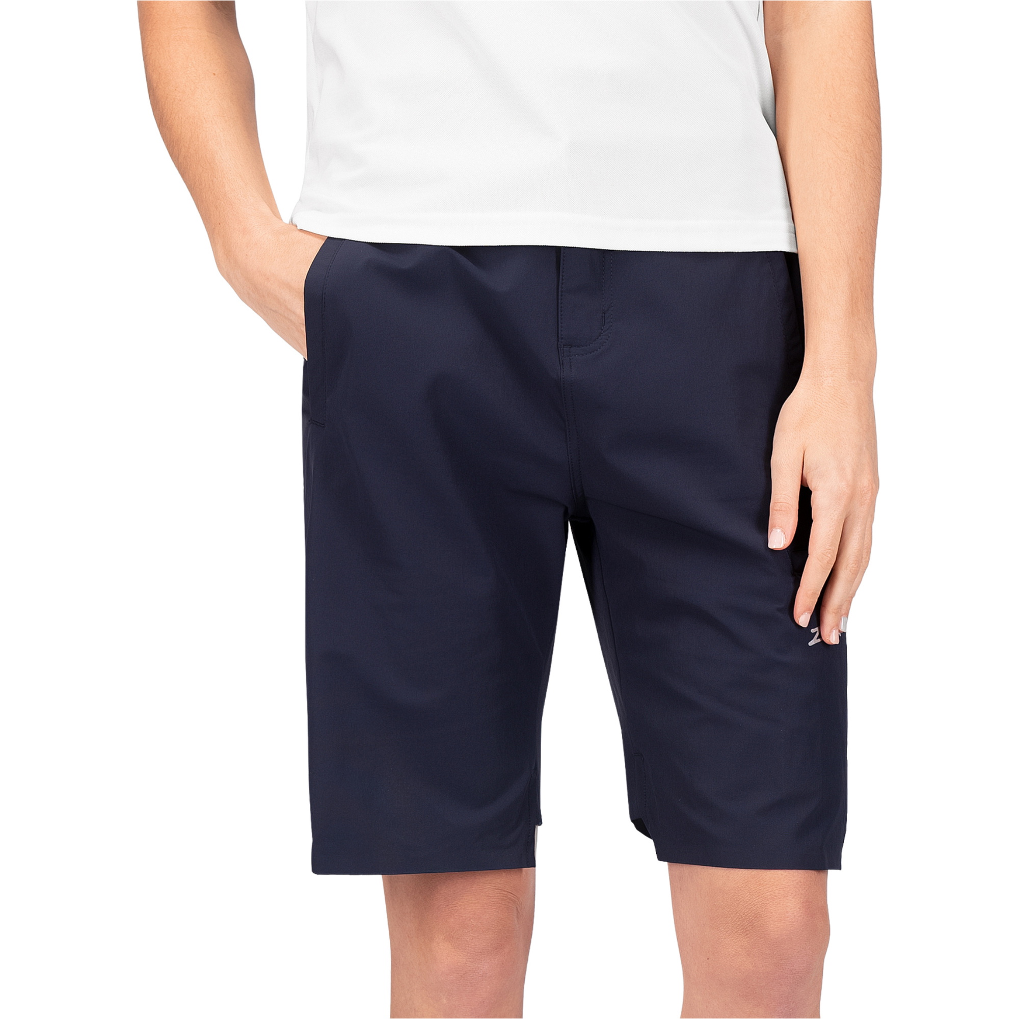 Zhik Womens Stretch Fast Dry Deck Short SRT-0275-W-NVY - Navy Blue